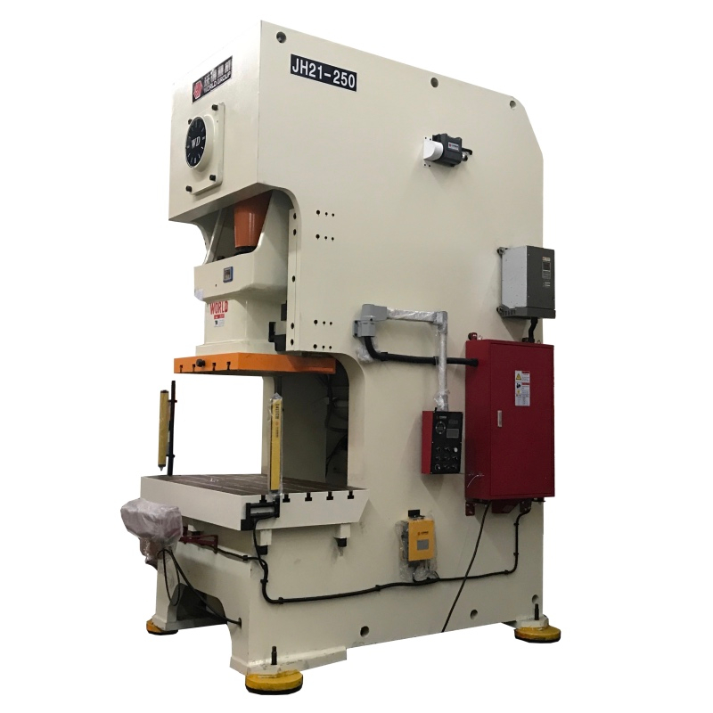 C marco C 250ton Press de manivela excéntrica para piezas de metal Punching
