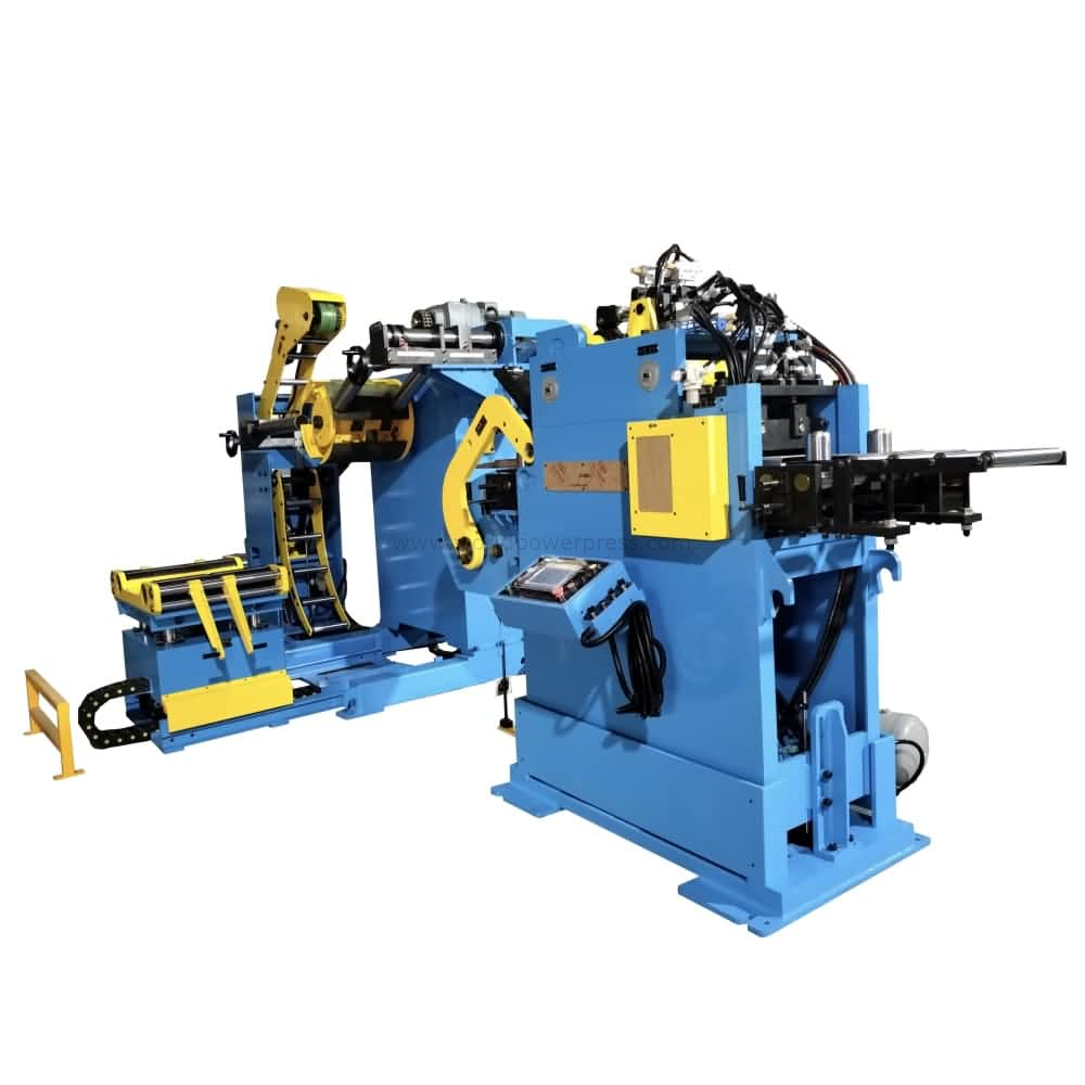 Alimentador de bobina compacta de tira metálica de 6 mm con Uncoiler