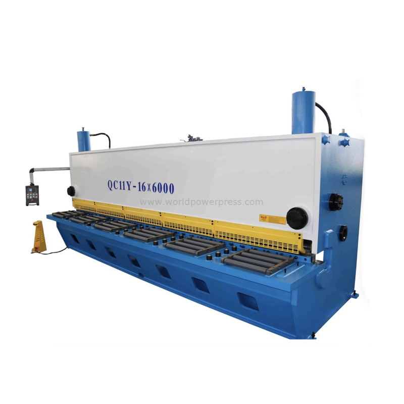 NC controlada QC11Y Guillotina hidráulica para corte de placas de acero