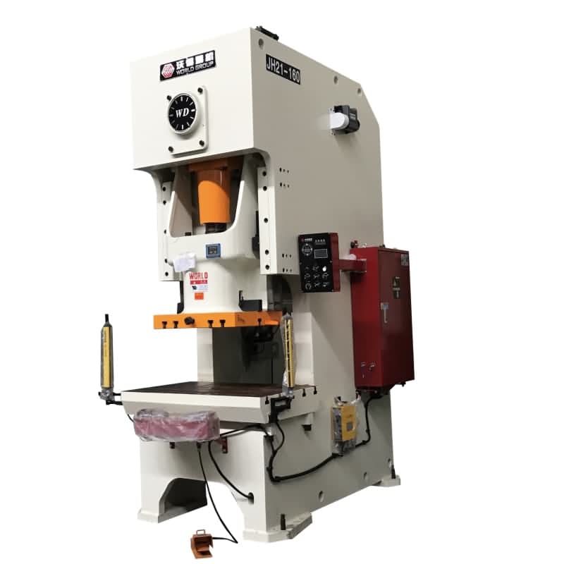 Máquina de prensa de marco de potencia mecánica de 160 toneladas C para la venta