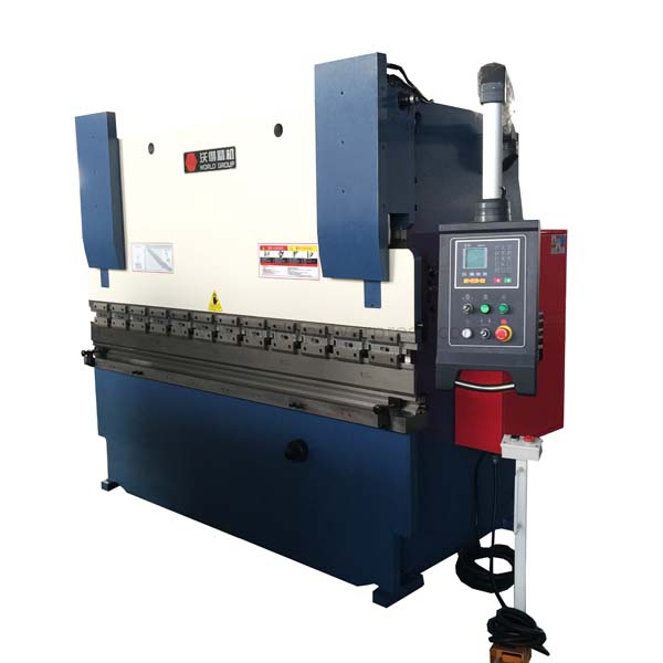 Máquina de freno de lámina de metal hidráulico con sistema de control NC