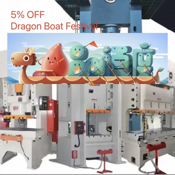 5% de descuento en la Máquina de Prensa Celebración Dragon Boat Festival